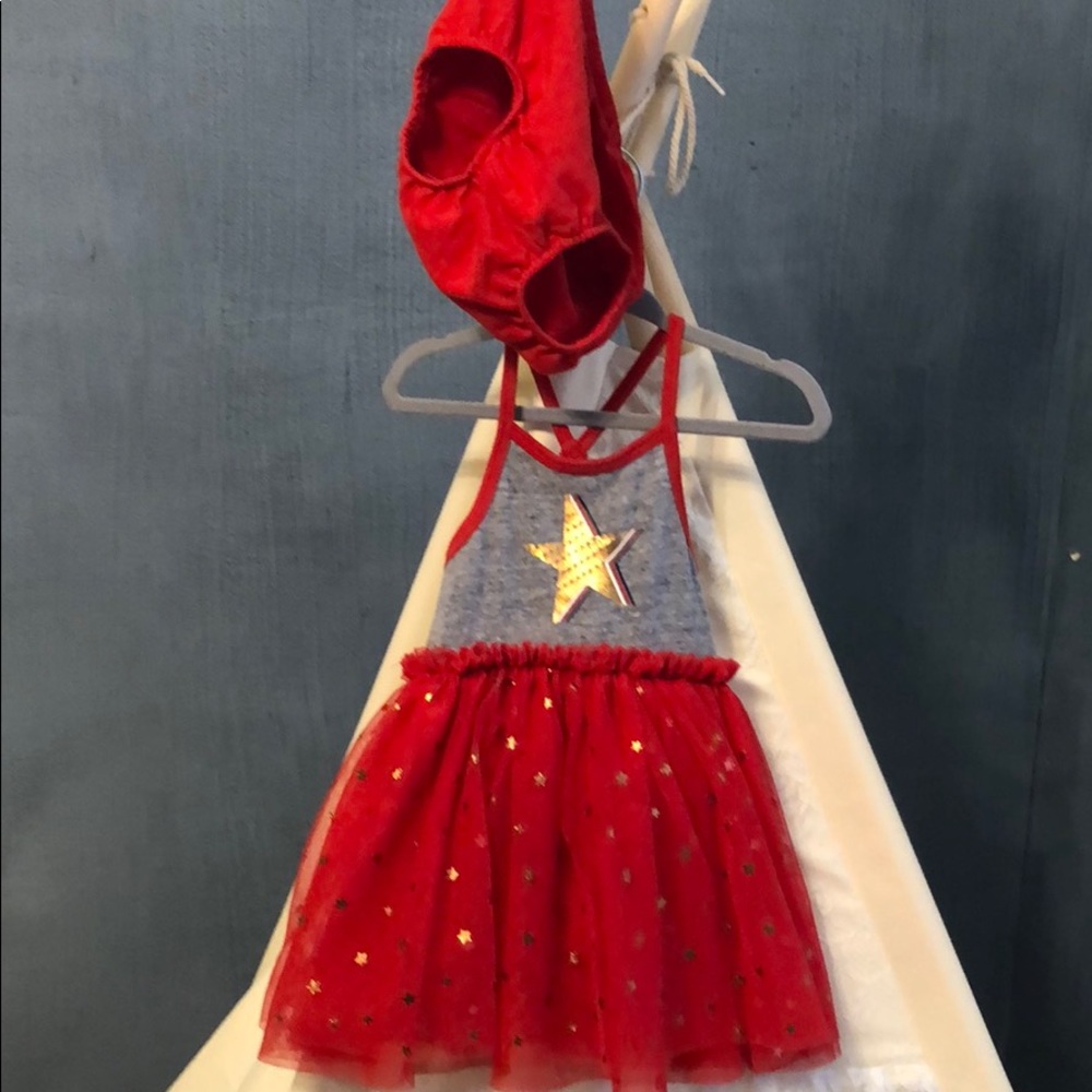 Cat & Jack 12 months Americana dress